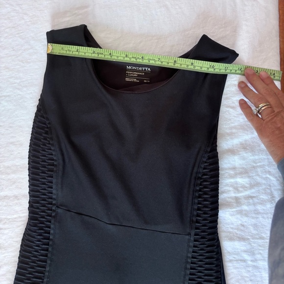 Mondetta Performance &Luxury Dress Black Sleeveless,Built in Bra Size XS - Picture 4 of 10